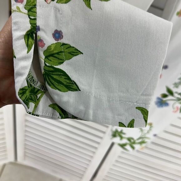 Zac & Rachel Pants Pull On 8P Floral Stretch Ankle - Picture 9 of 12